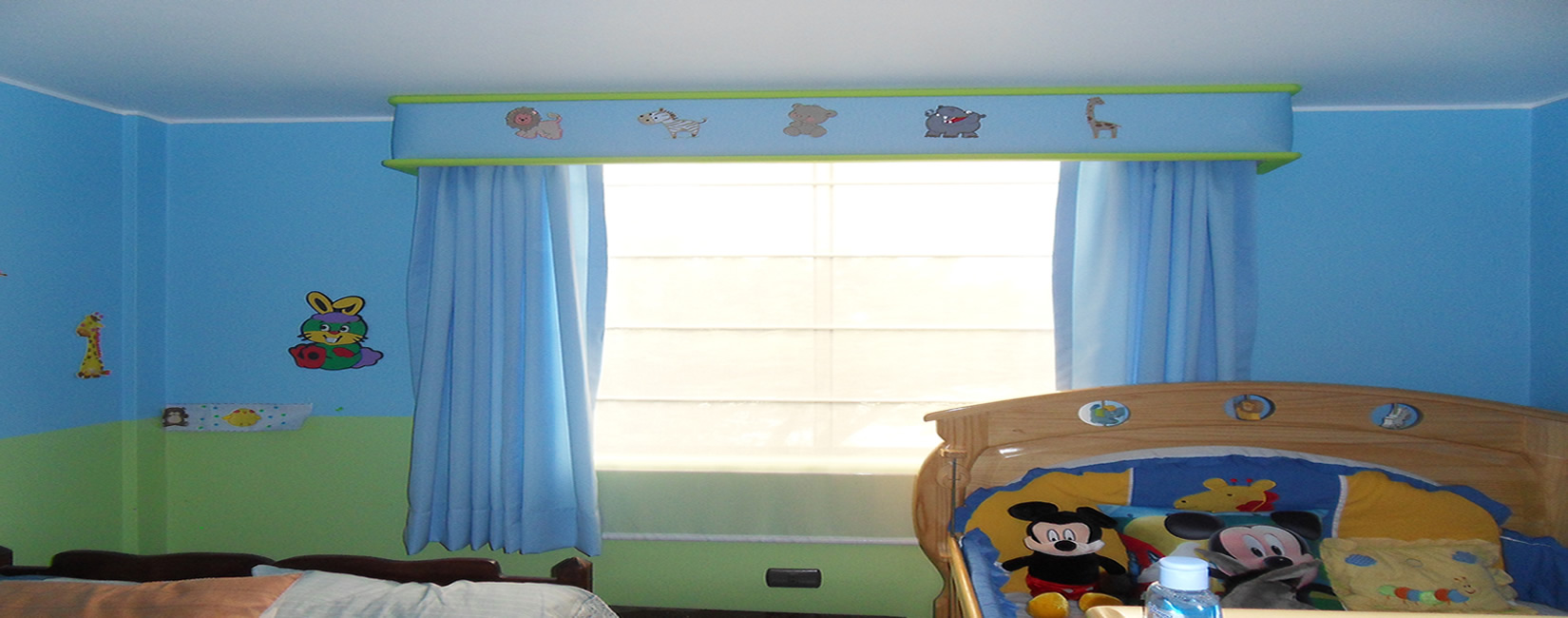 cortinas infantiles a medida