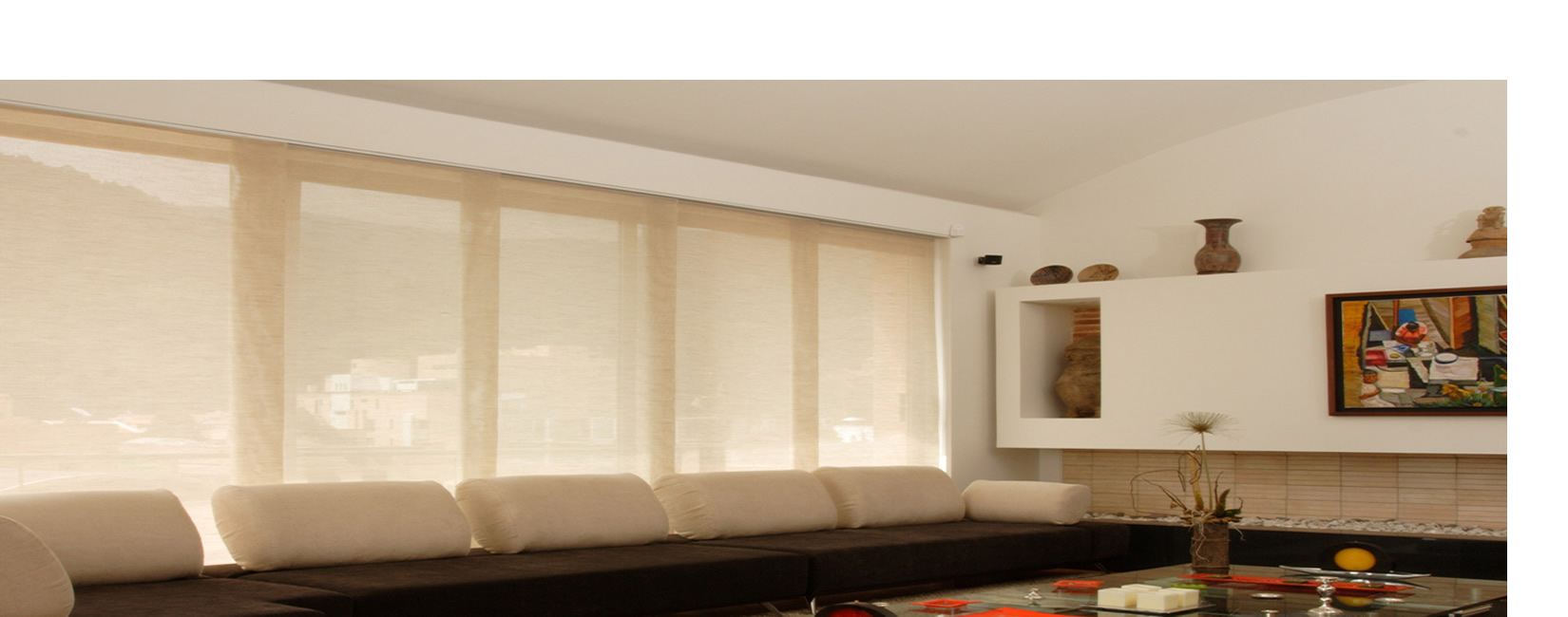 Panel japones blinds crema